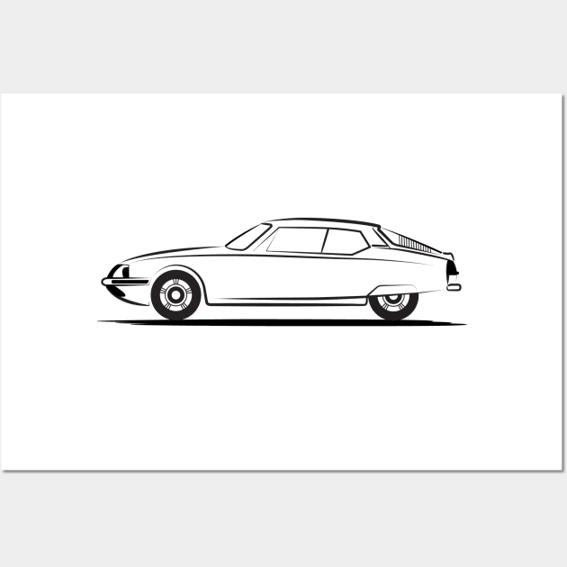 Citroen SM Wall Art by PauHanaDesign